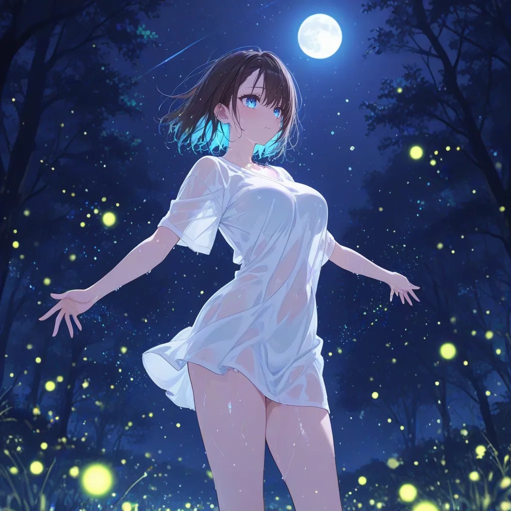 蛍と月と乙女と③