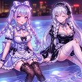 蒼月下の双影令嬢 2枚目