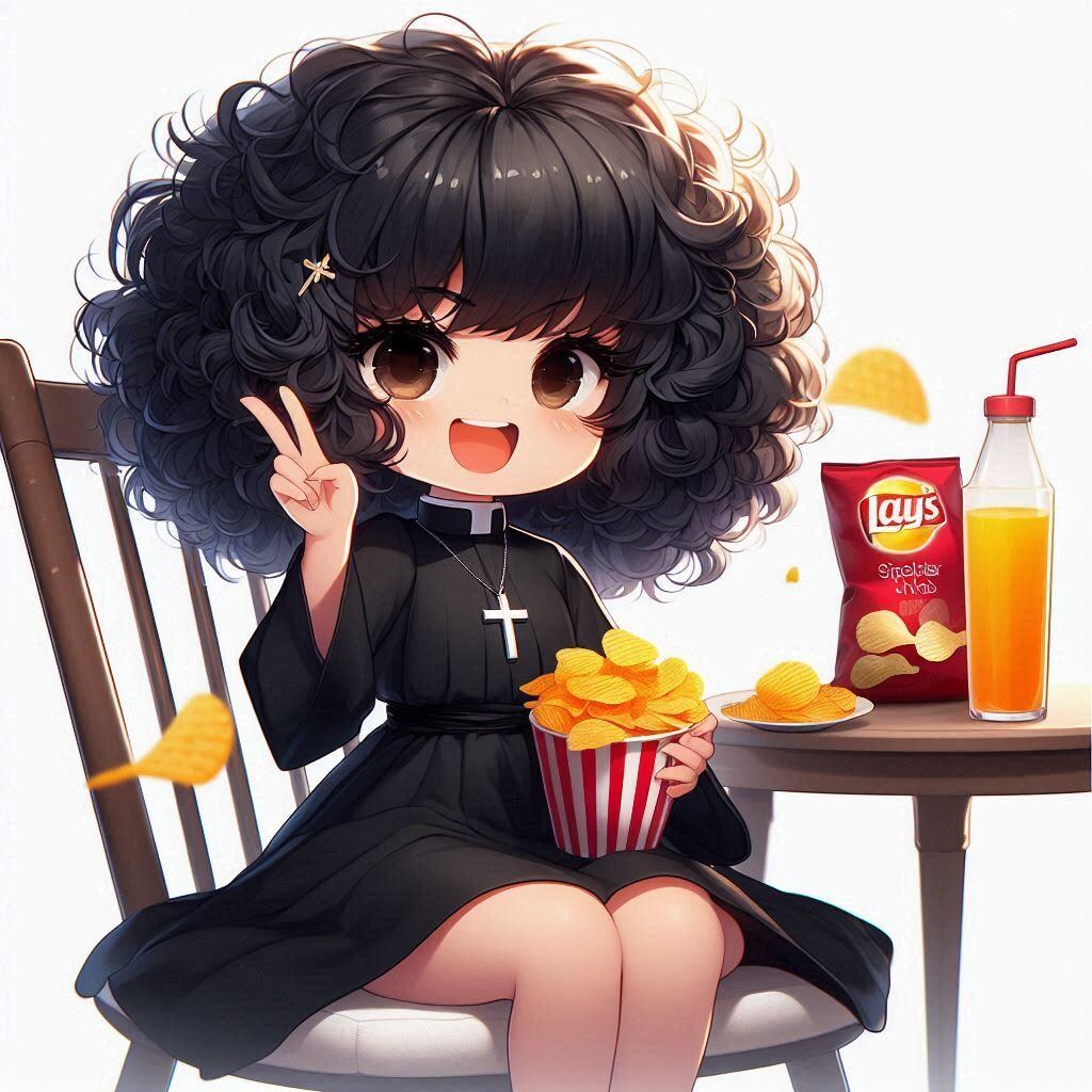 かき氷とアフワちゃん：ファンアート