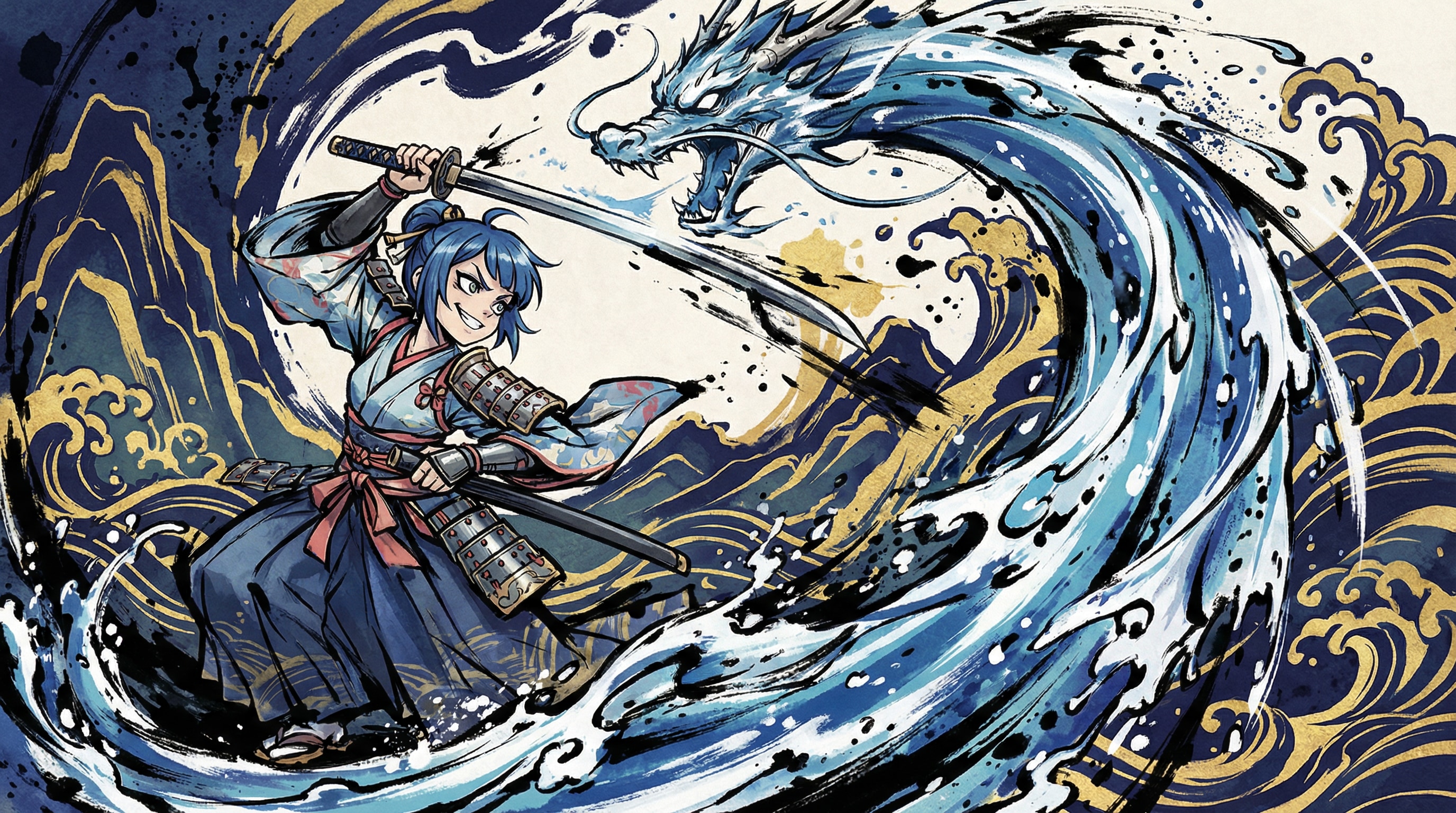 水の呼吸 | の人気AIイラスト・グラビア