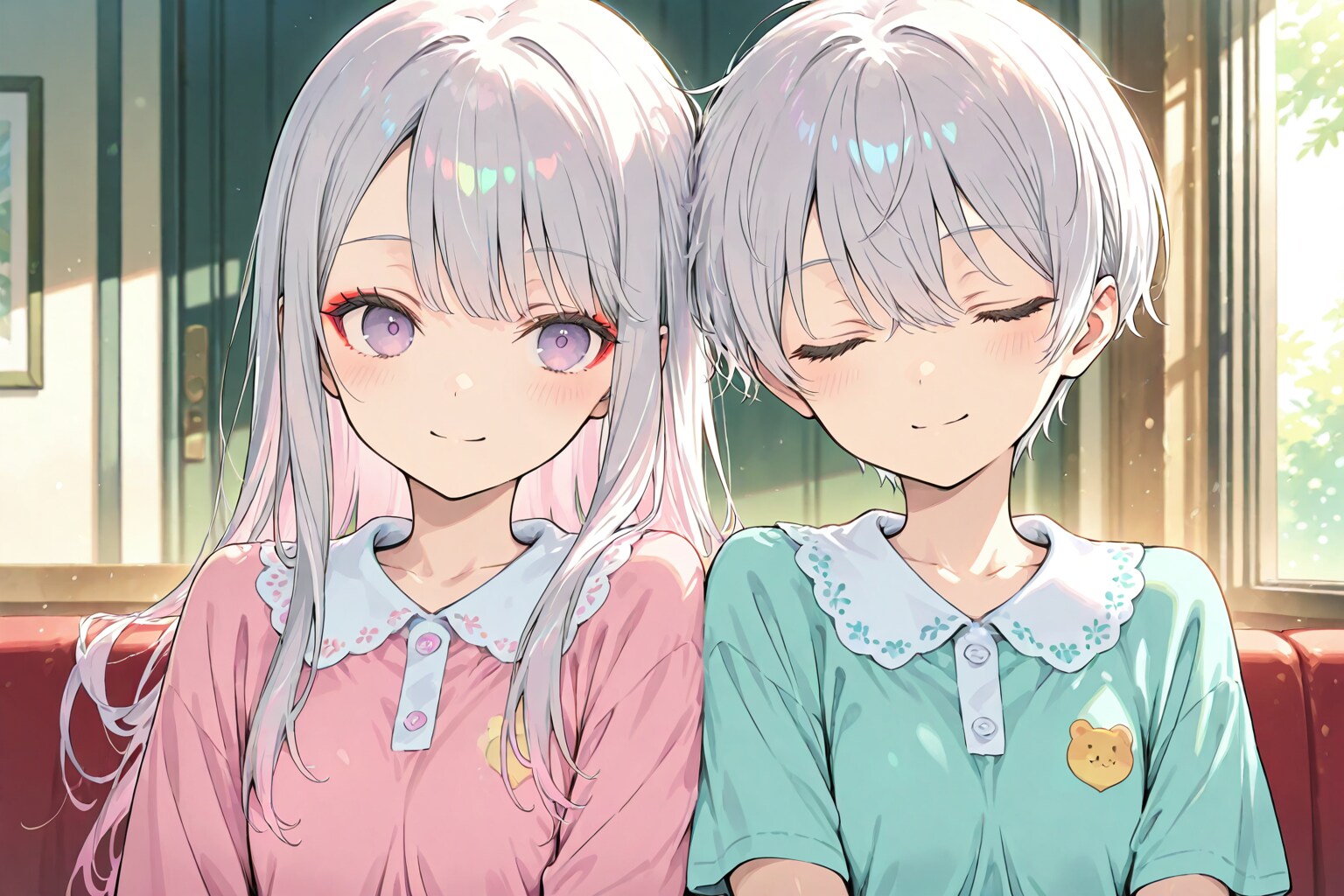 寝ちゃった…♪