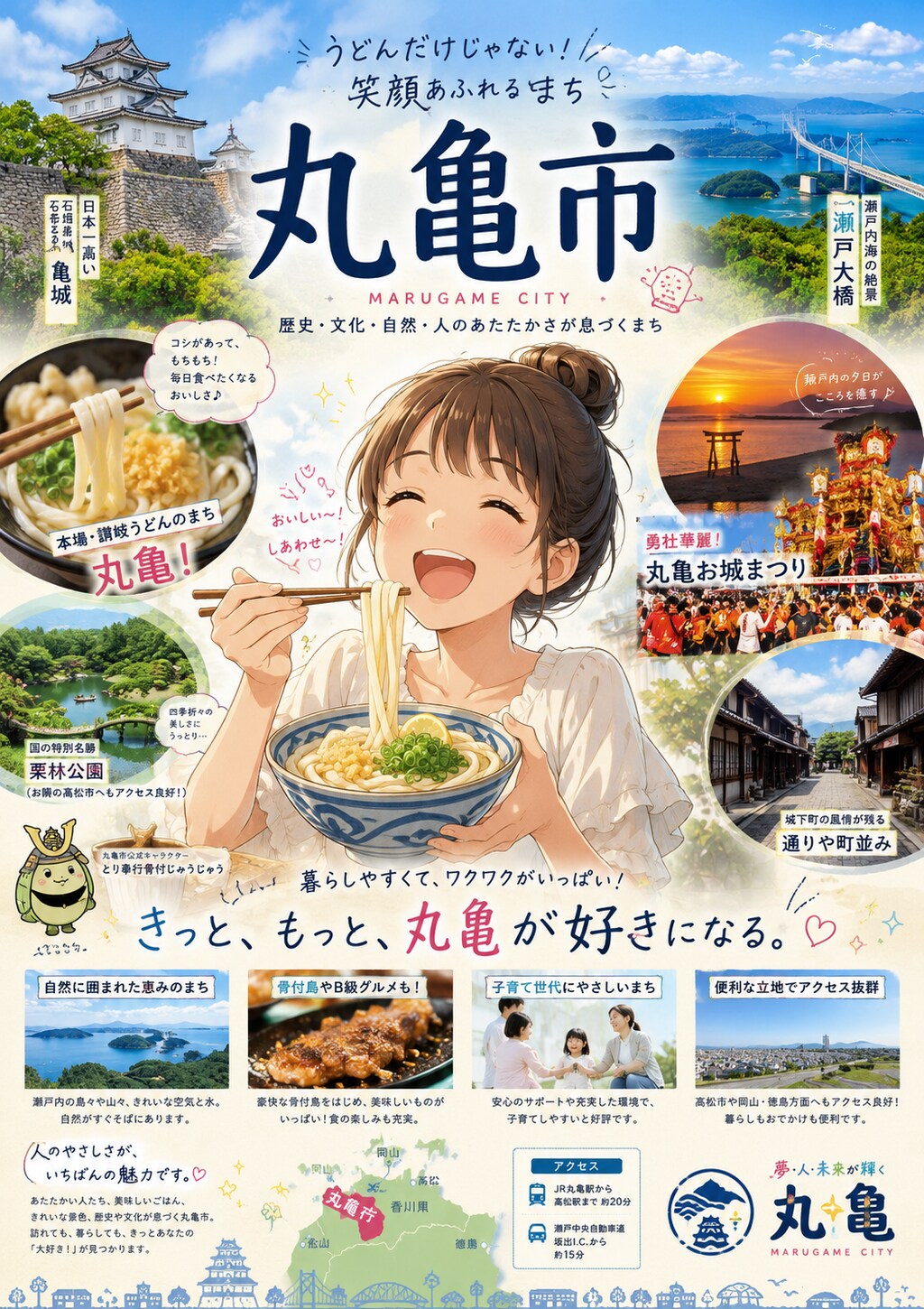 (固有名詞)18.「ま」→「丸亀」mARi