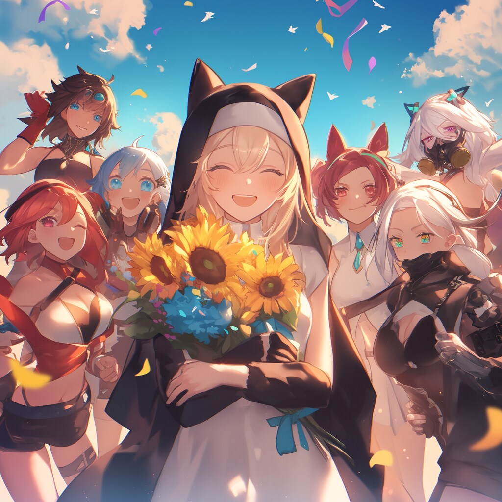 【晴天アポカリプス】最後はみんなで【勝手にみんなで大団円】 | の人気AIイラスト・グラビア