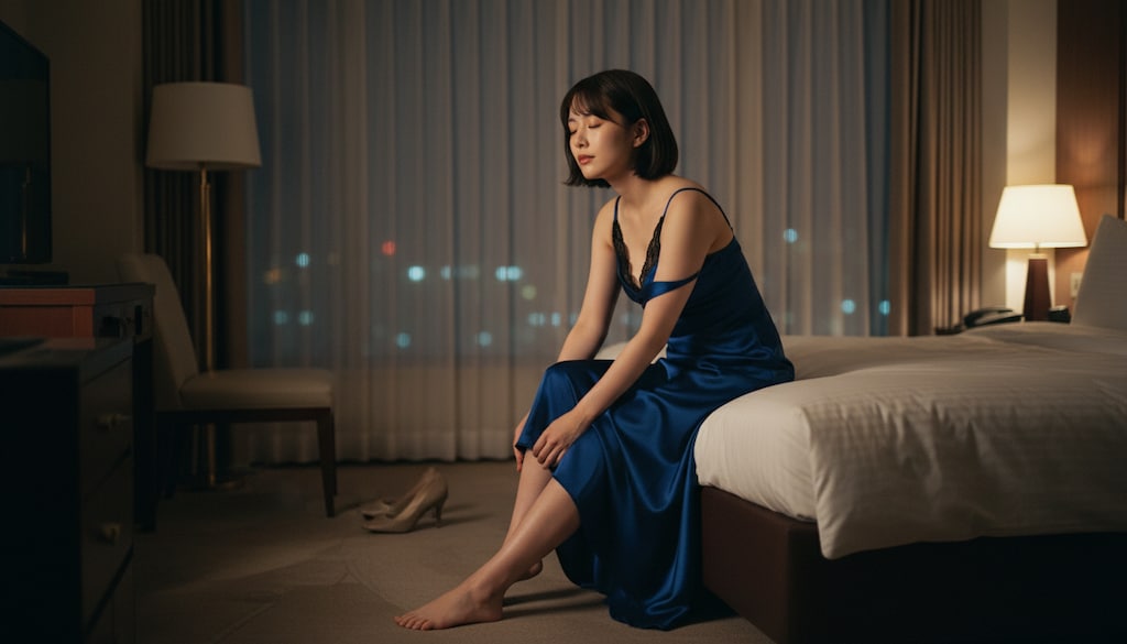 パーティのあと、午前3時。