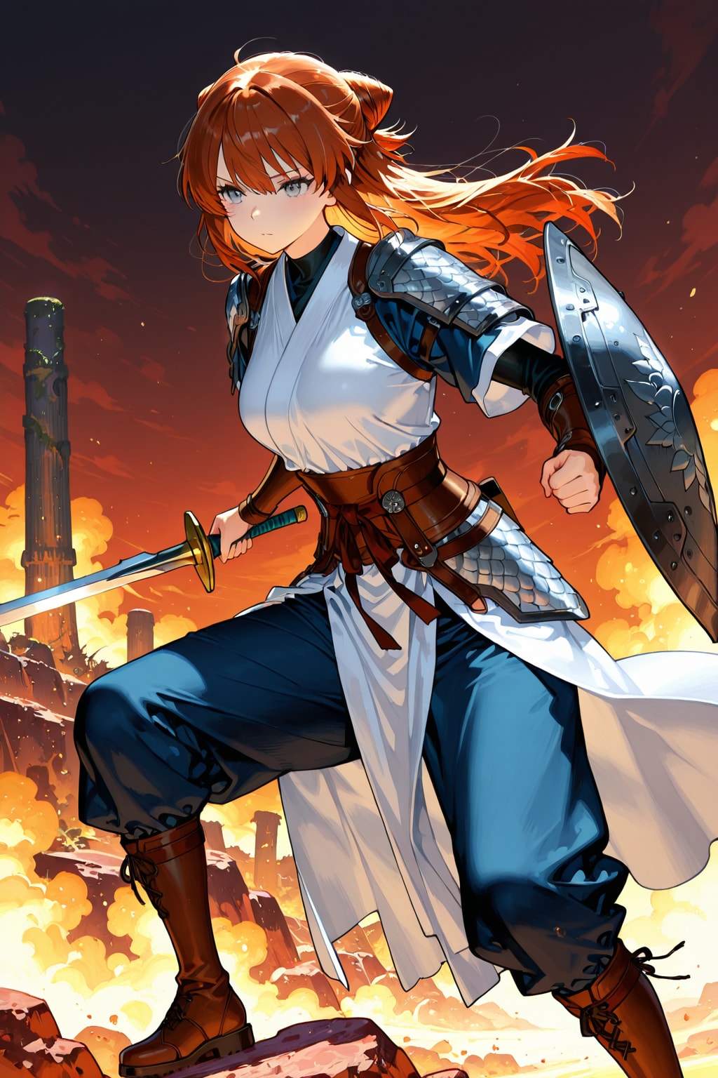 中華剣士 | の人気AIイラスト・グラビア