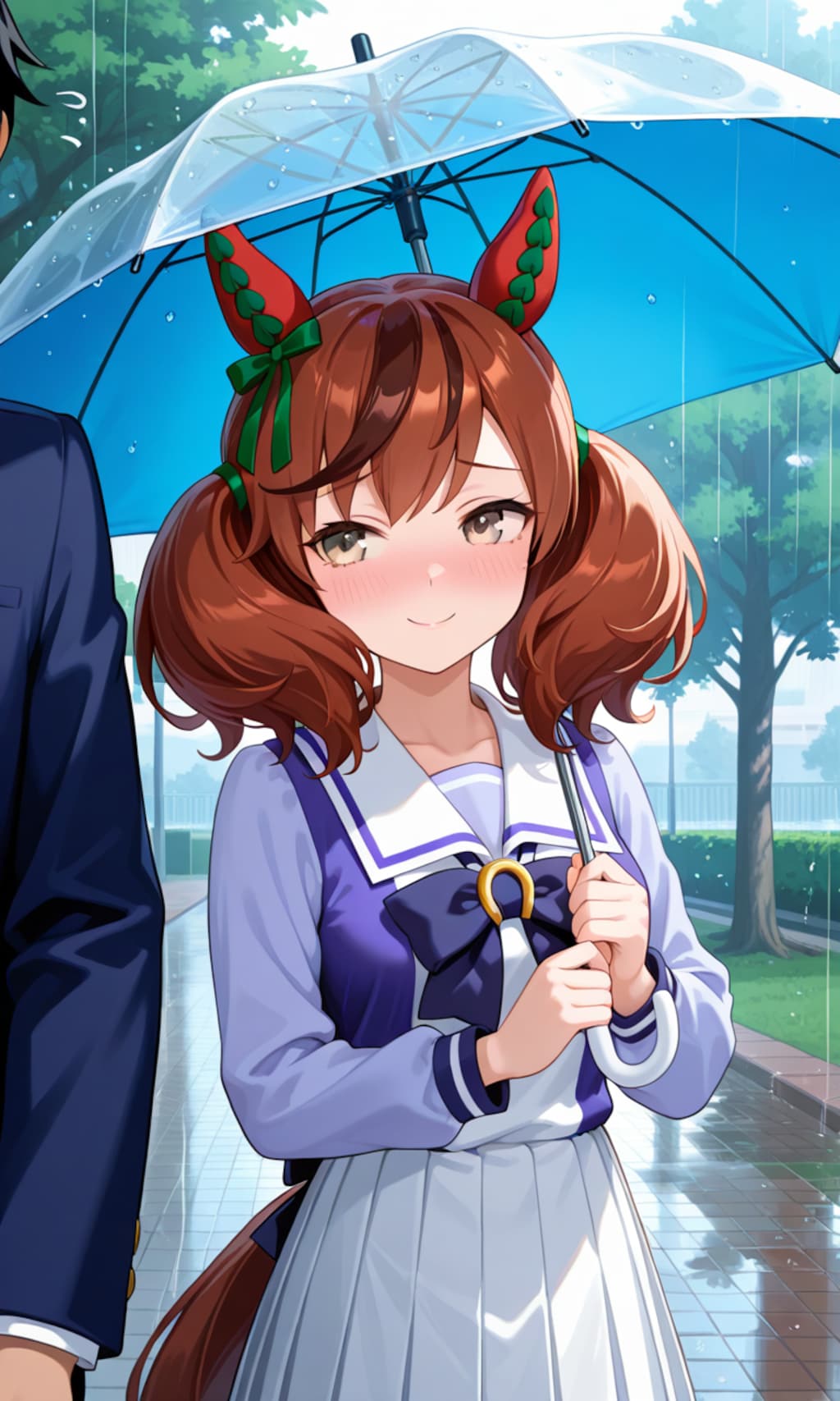 相合傘をしてみたいネイチャさん