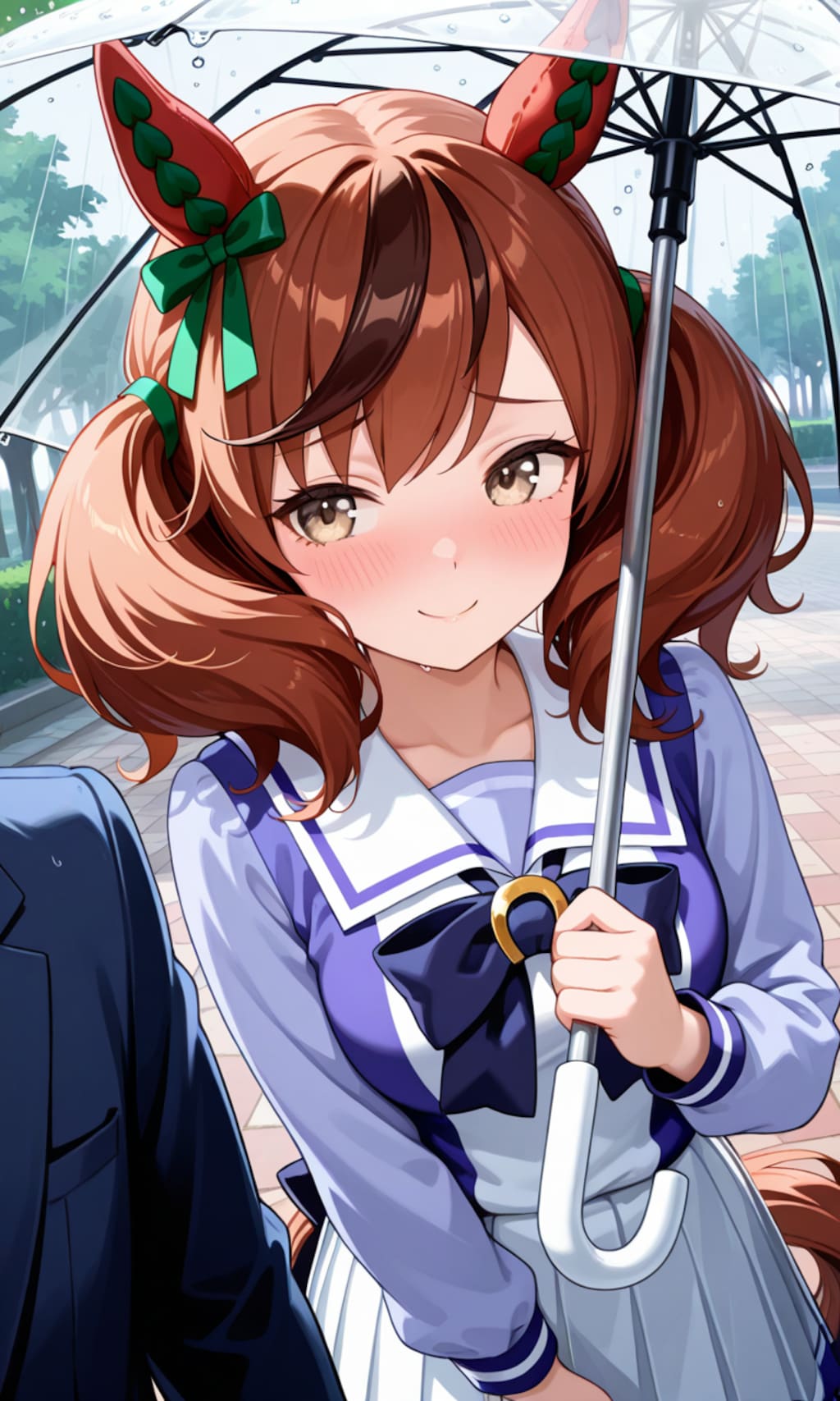 相合傘をしてみたいネイチャさん