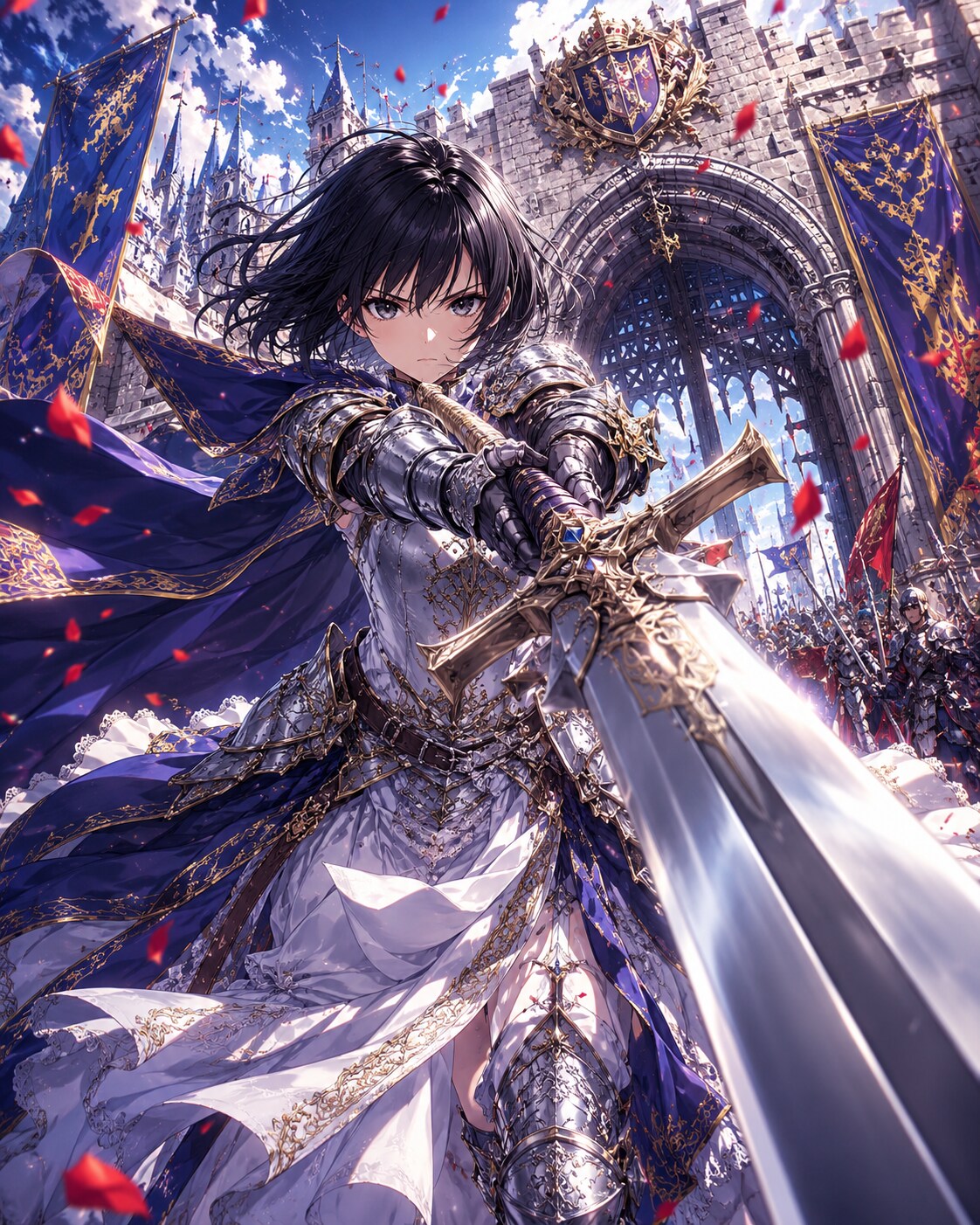姫騎士の女の子