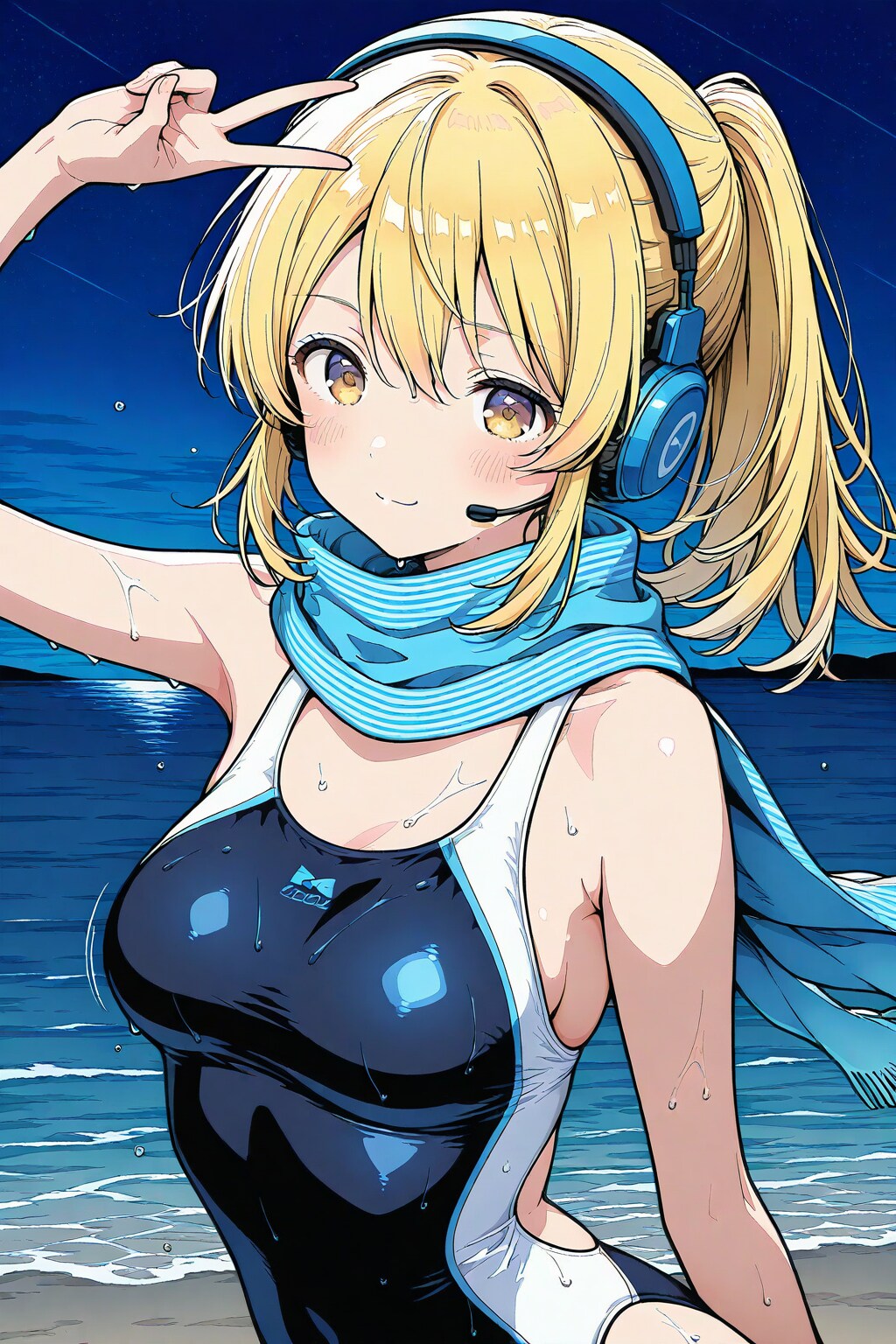 こういうピース✌️好き | の人気AIイラスト・グラビア