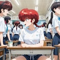 短パンチラ（裾チラ） 8枚目