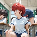 短パンチラ（裾チラ） 5枚目