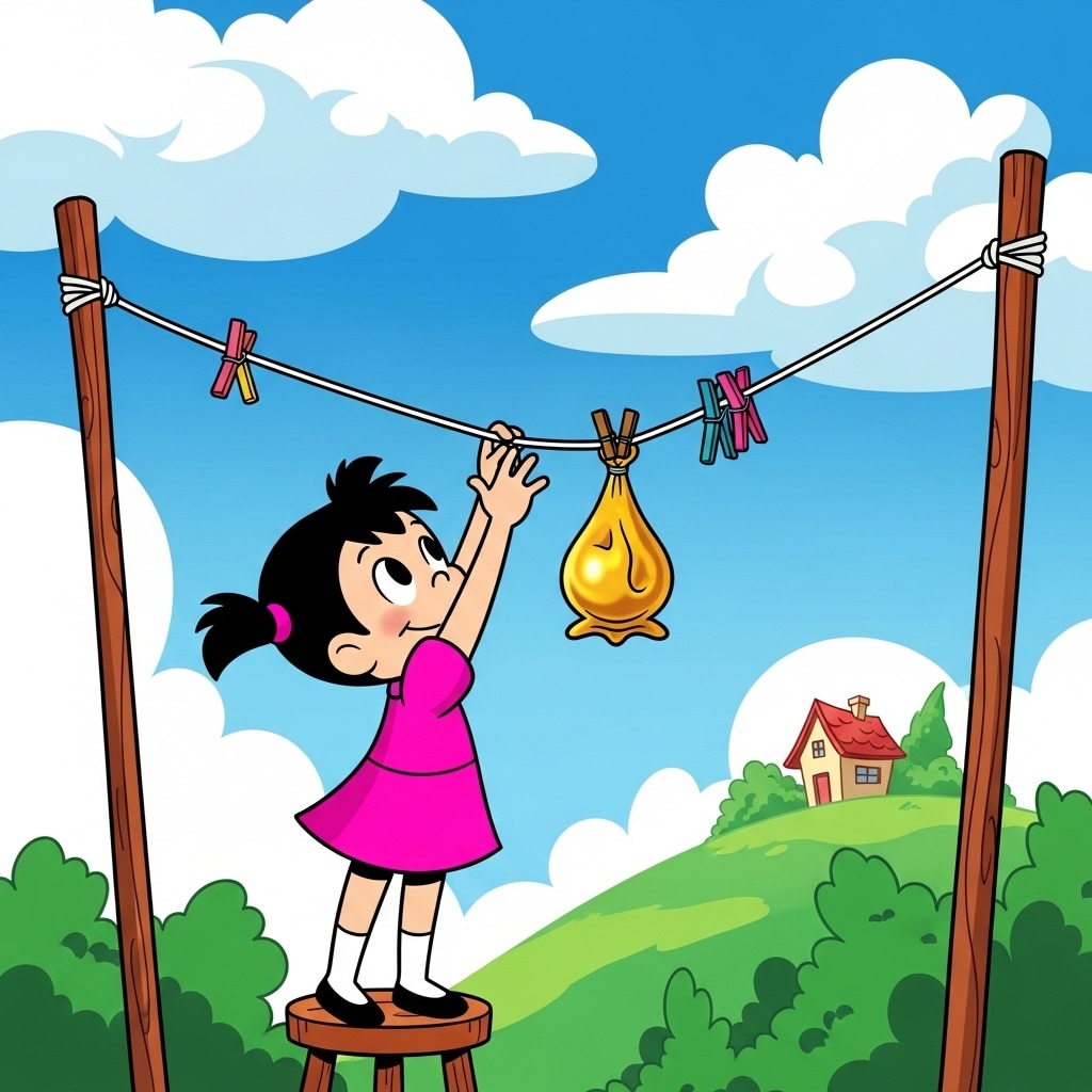 天日干しチャレンジ_ImageFX