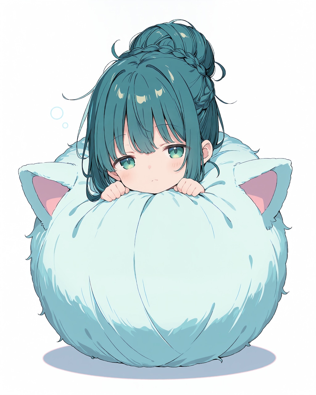 お団子ヘアーと聞いて