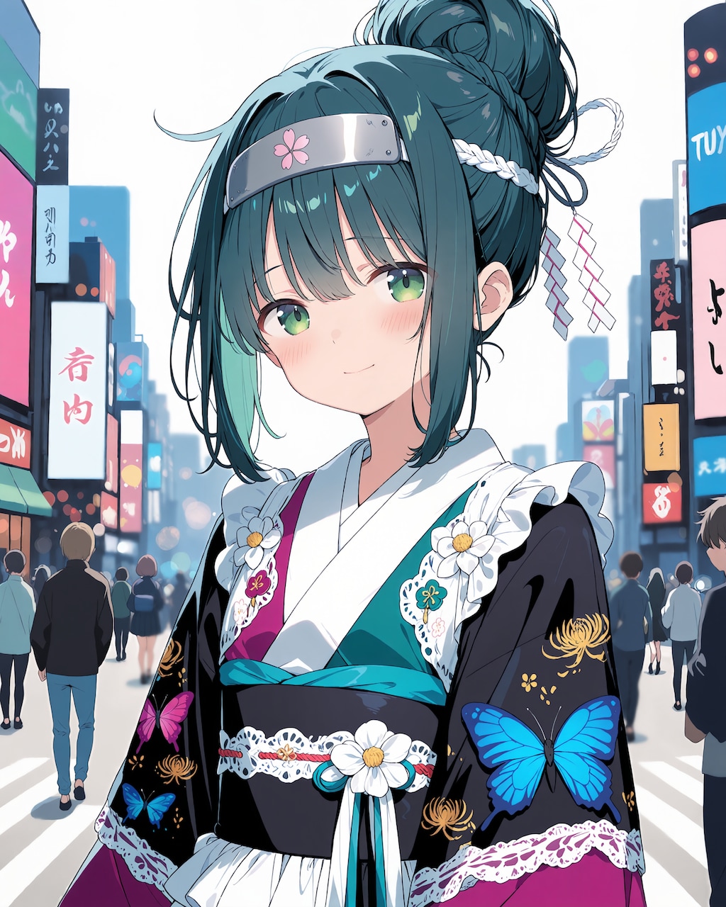 お団子ヘアーと聞いて