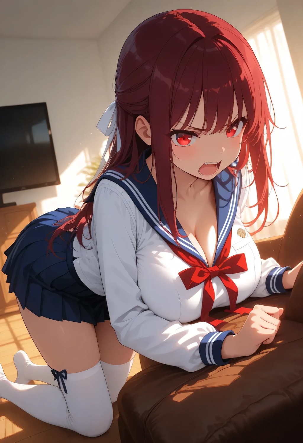 ガミガミうるさいマリ先輩