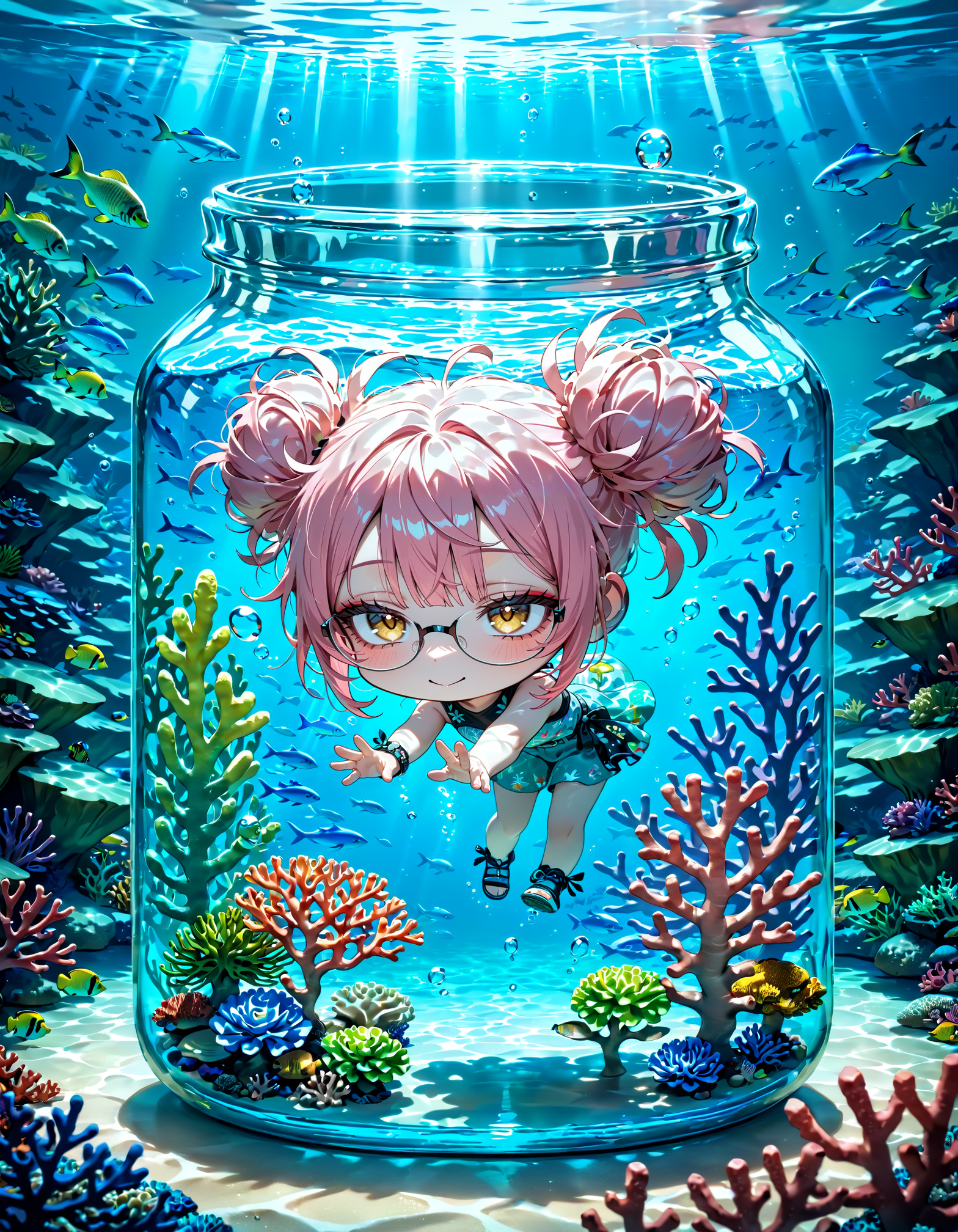 今日は何の日？　サンゴの日 | の人気AIイラスト・グラビア