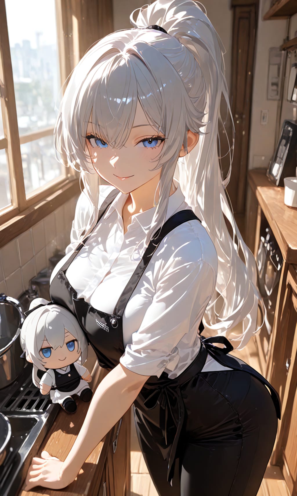 ぬいぐるみと一緒に