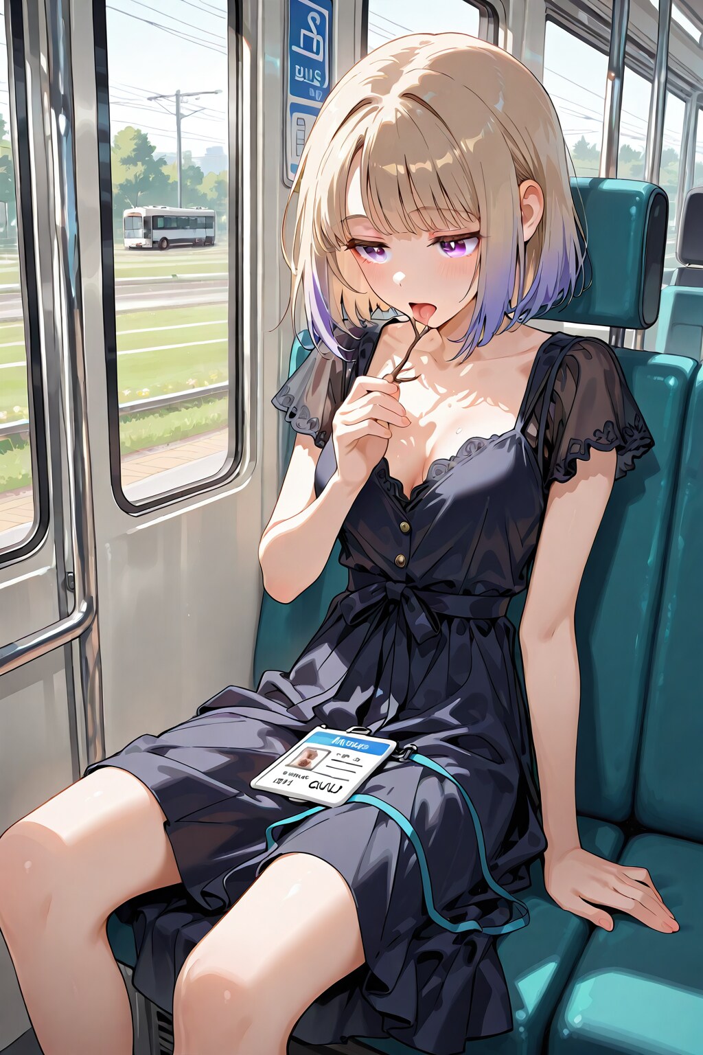 ガイドさん休憩中 | の人気AIイラスト・グラビア