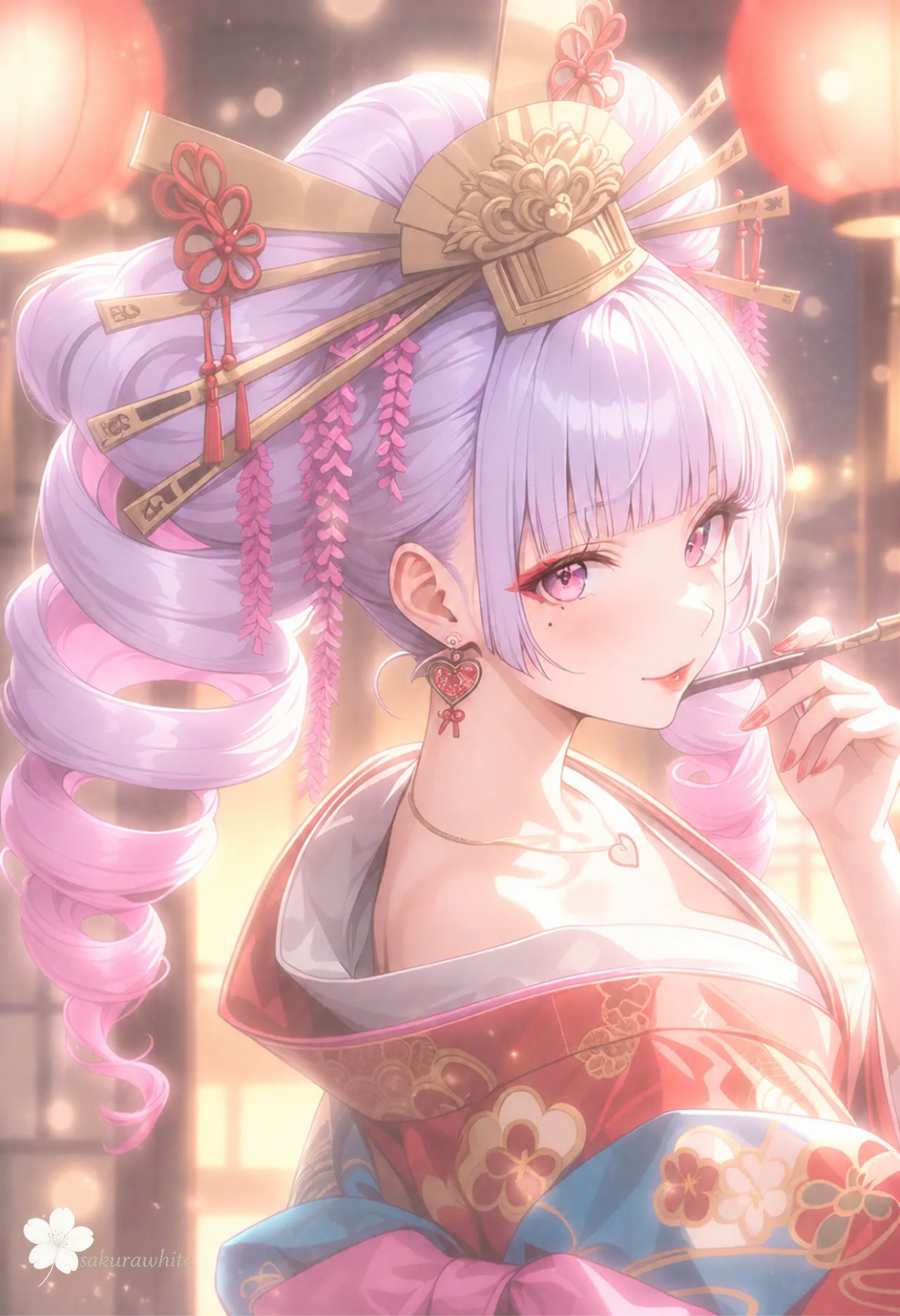 花魁 | の人気AIイラスト・グラビア