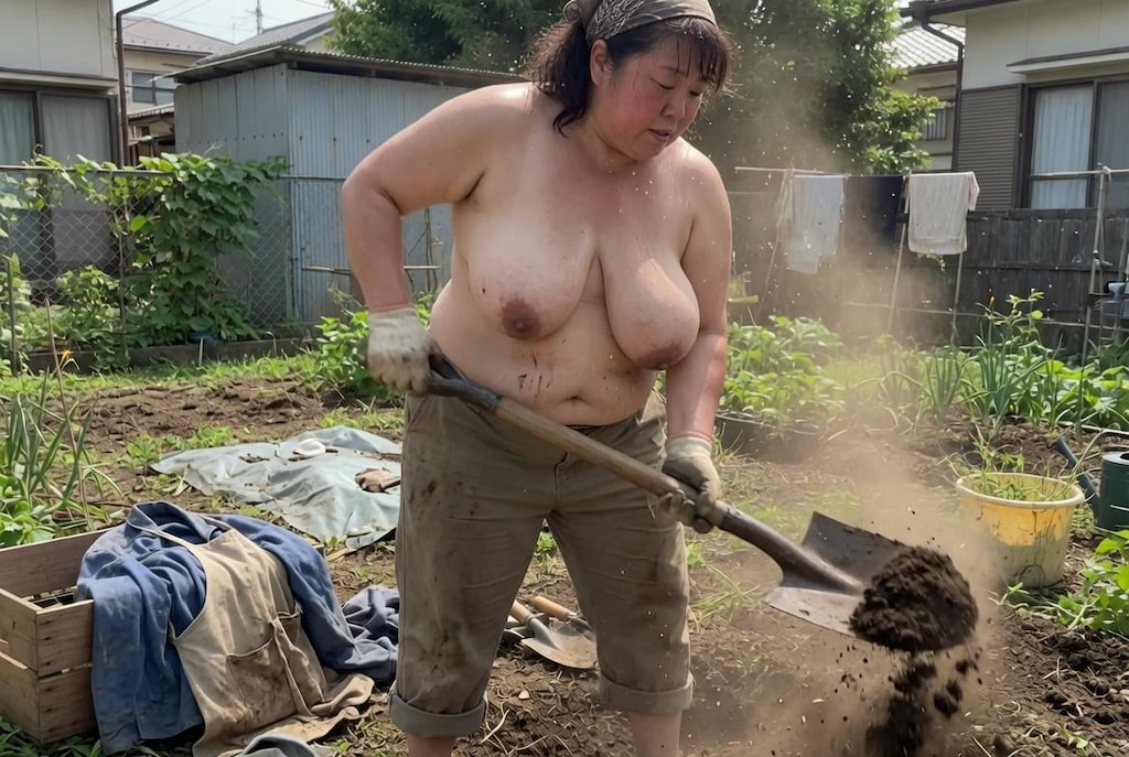 畑仕事