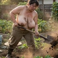 畑仕事 3枚目