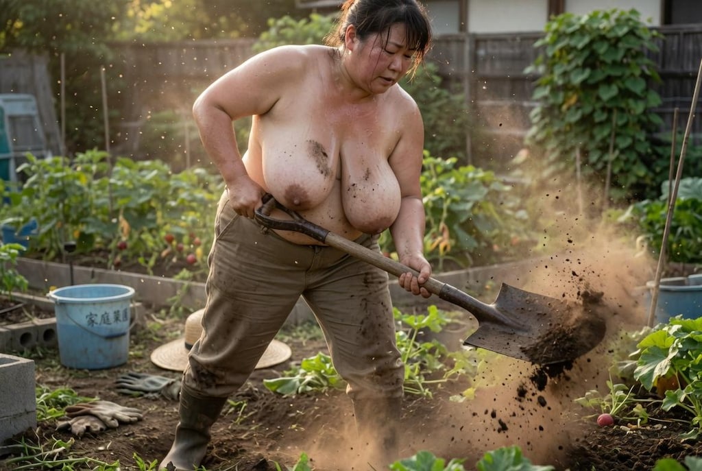 畑仕事