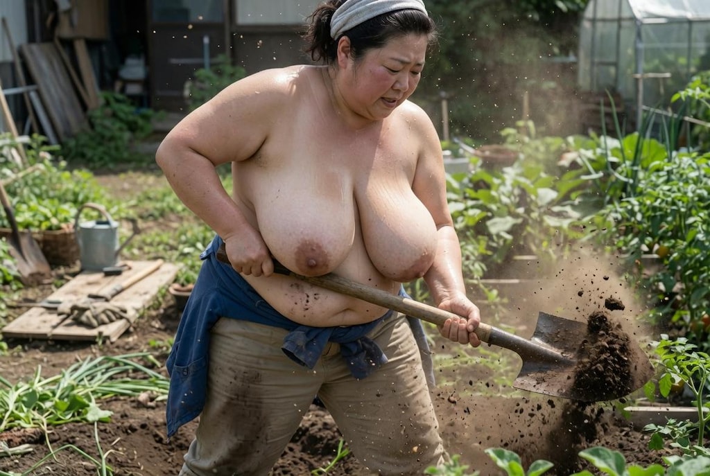 畑仕事