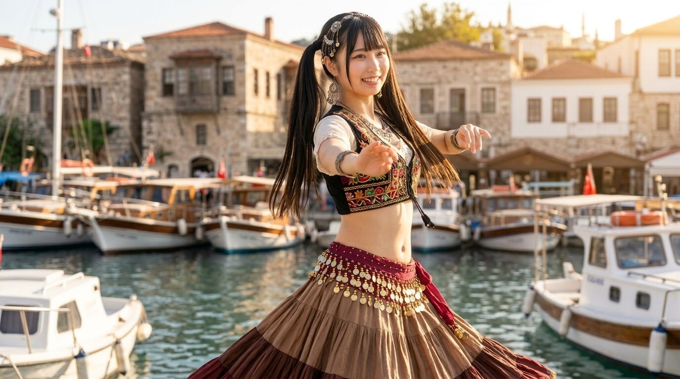 港の踊り子