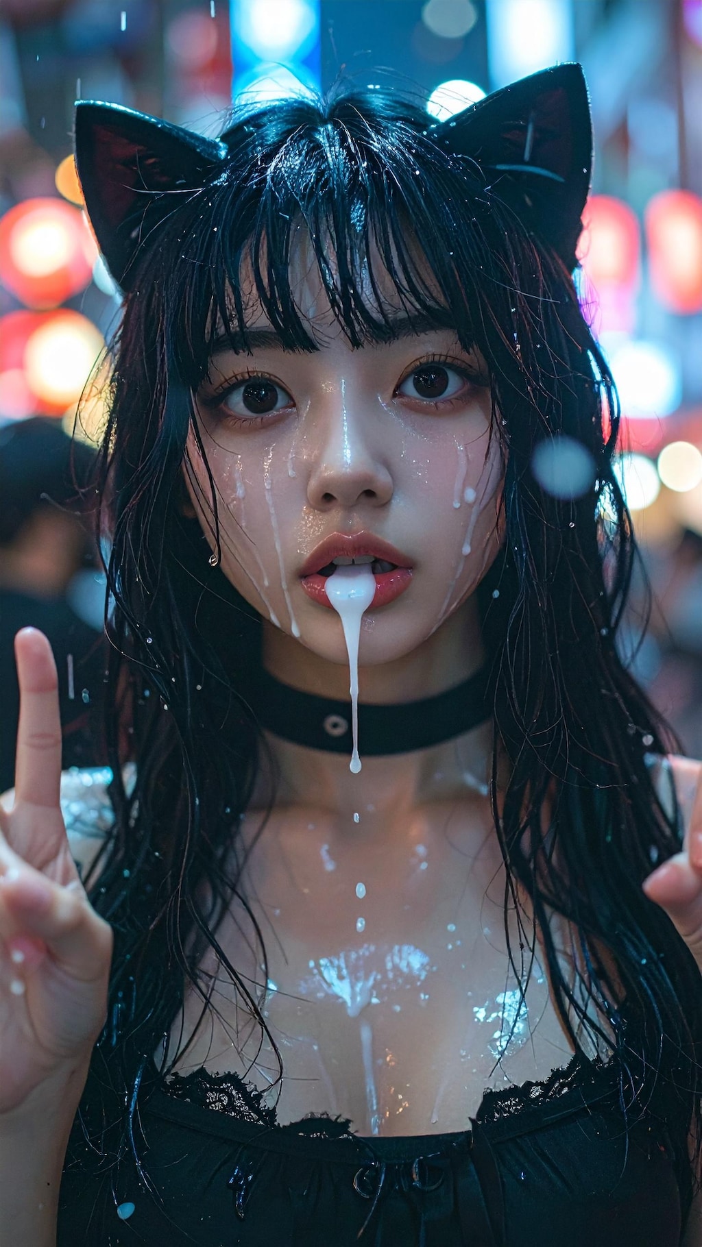 裏ハロウィンー黒猫ちゃんー②