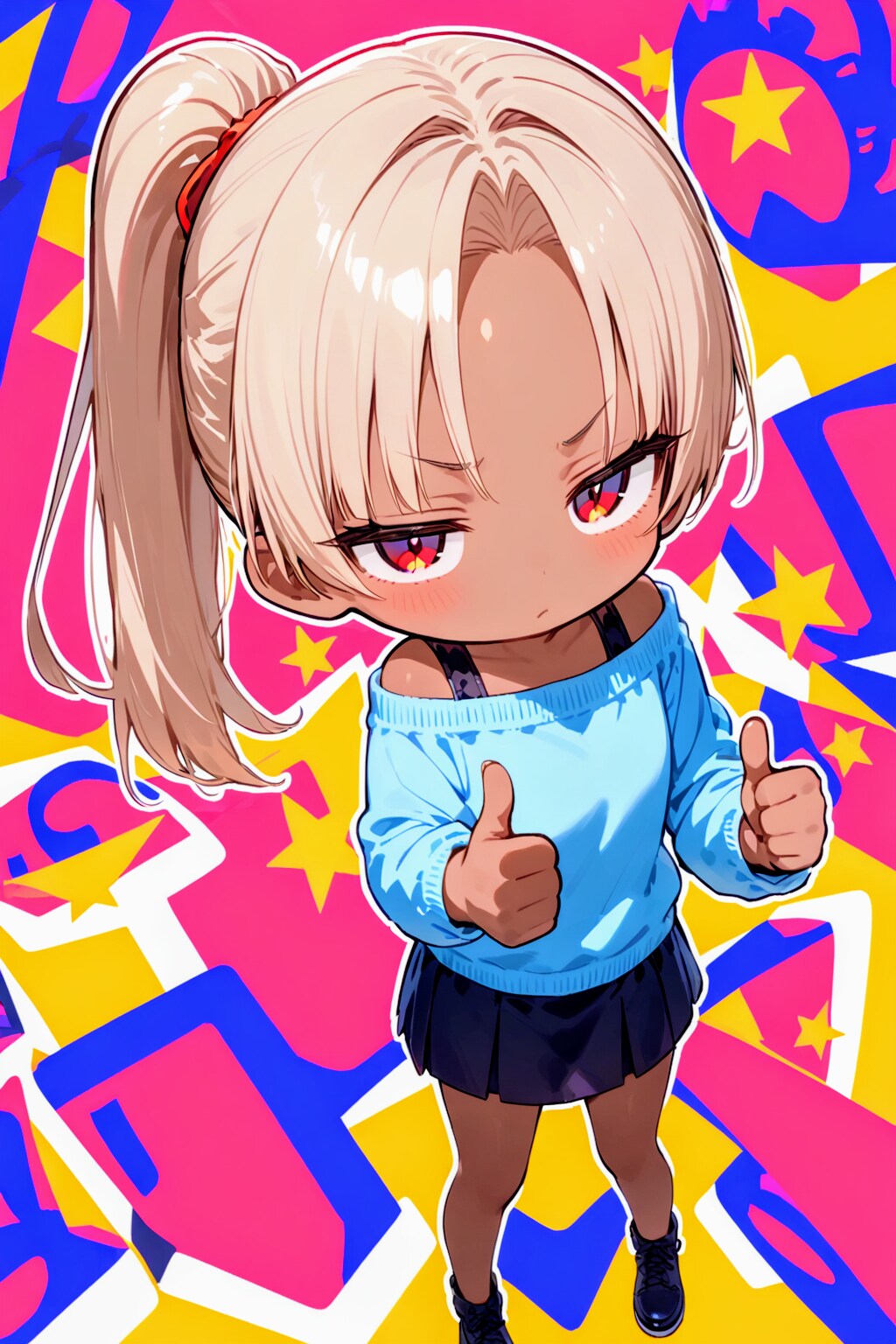 ポニテおにくちゃん🍖#HALO＆#PRISM