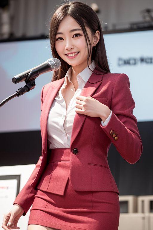 女子アナ　ステージMC
