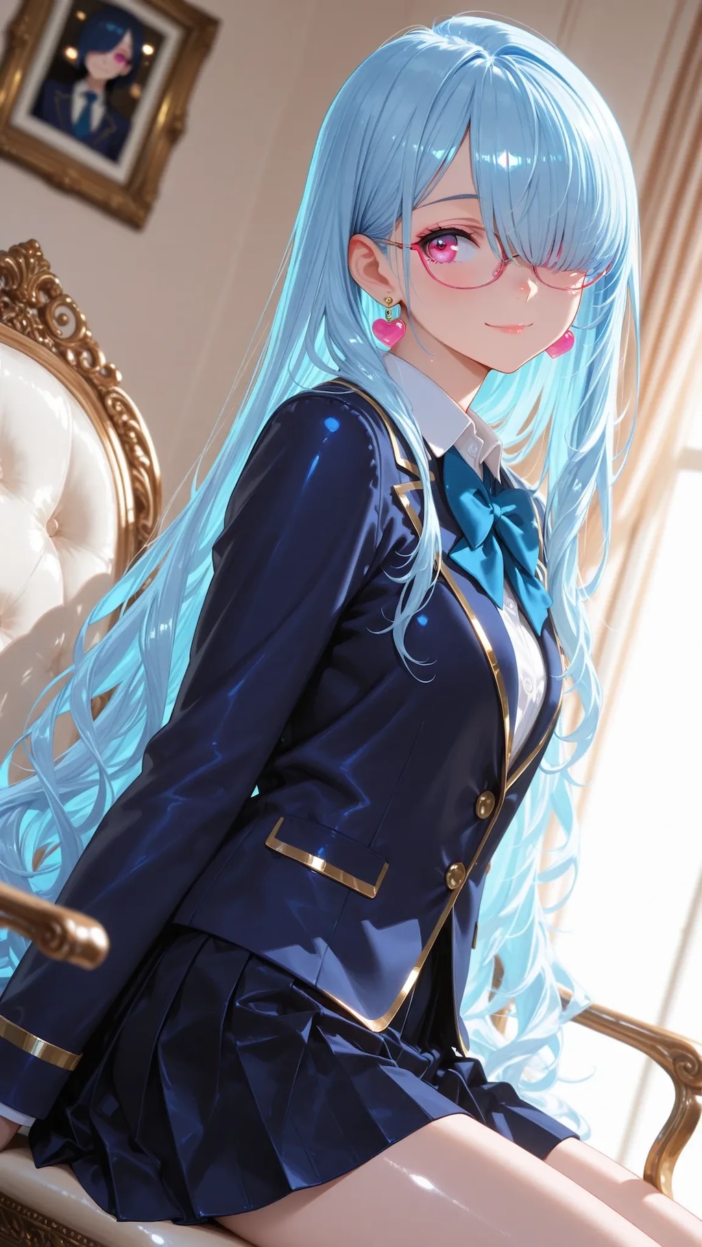 髪切りに行くんだー