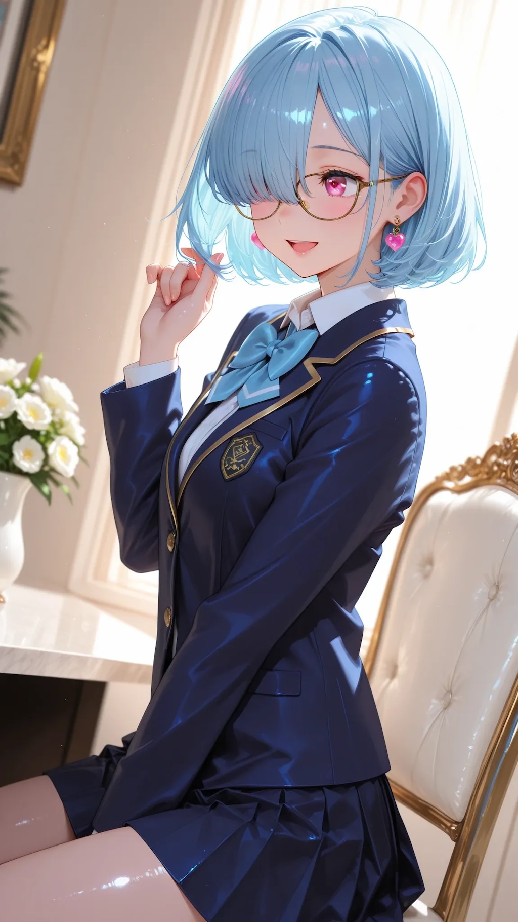 髪切りに行くんだー