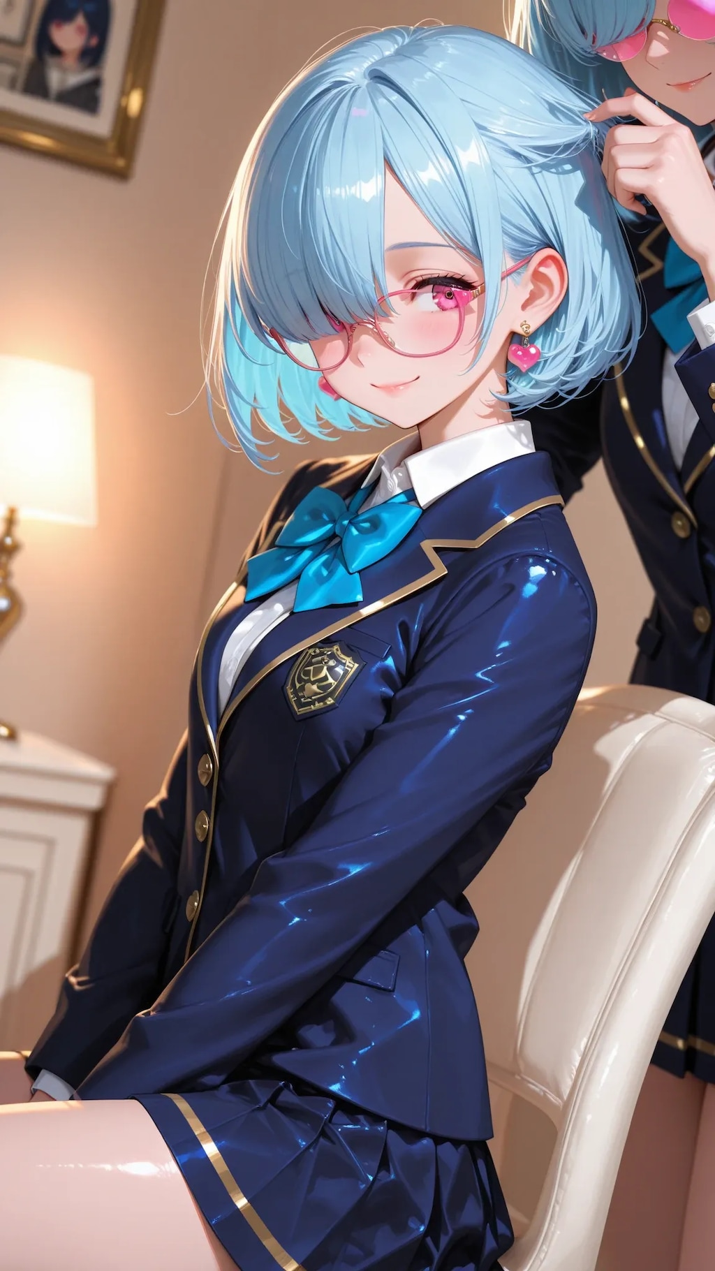 髪切りに行くんだー