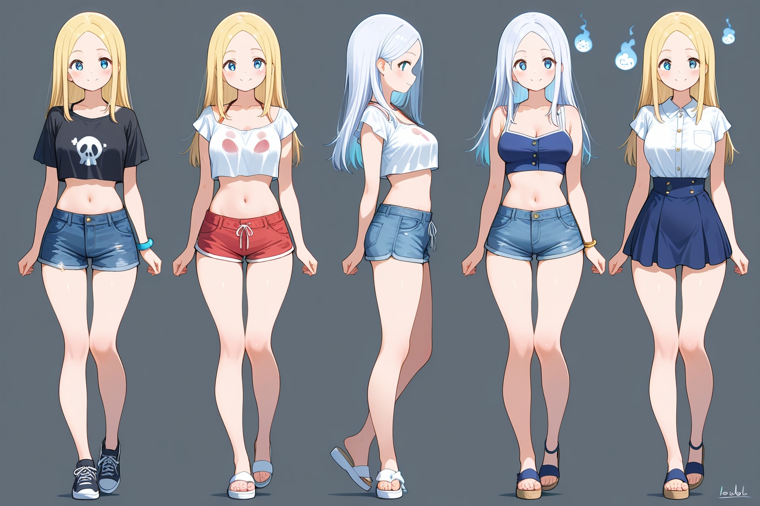 夏に微笑む浮遊霊