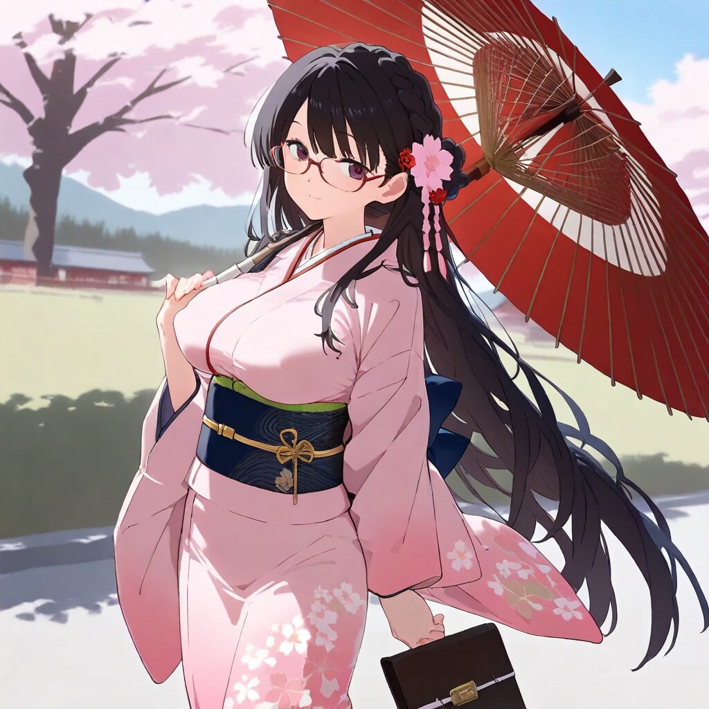 桜と浪漫と女学生