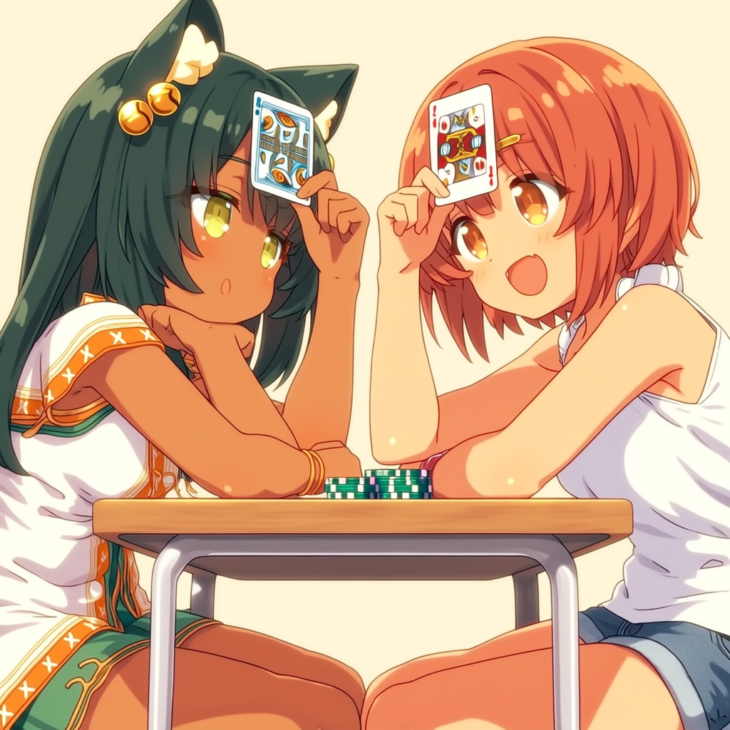 (頭上縛り)119.「い」→「インディアンポーカー」鈴九