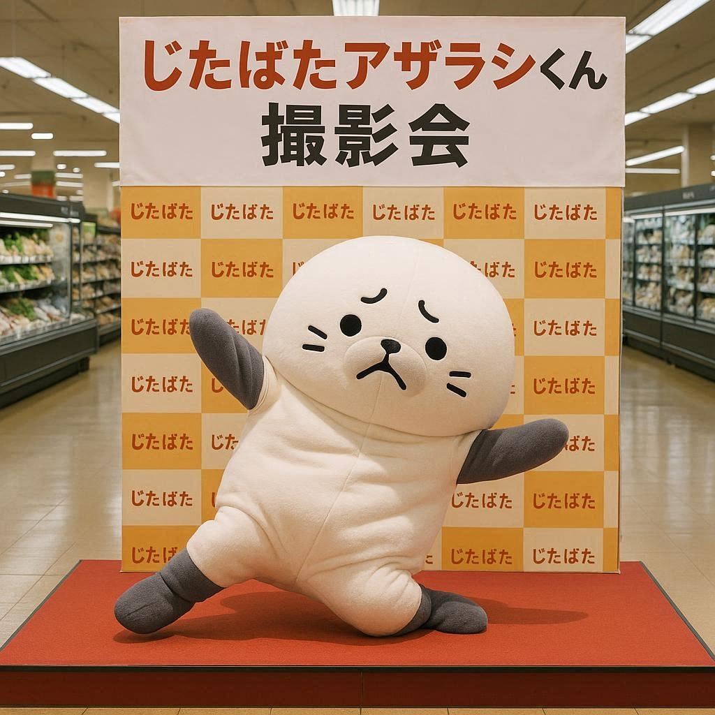 じたばたアザラシくん撮影会