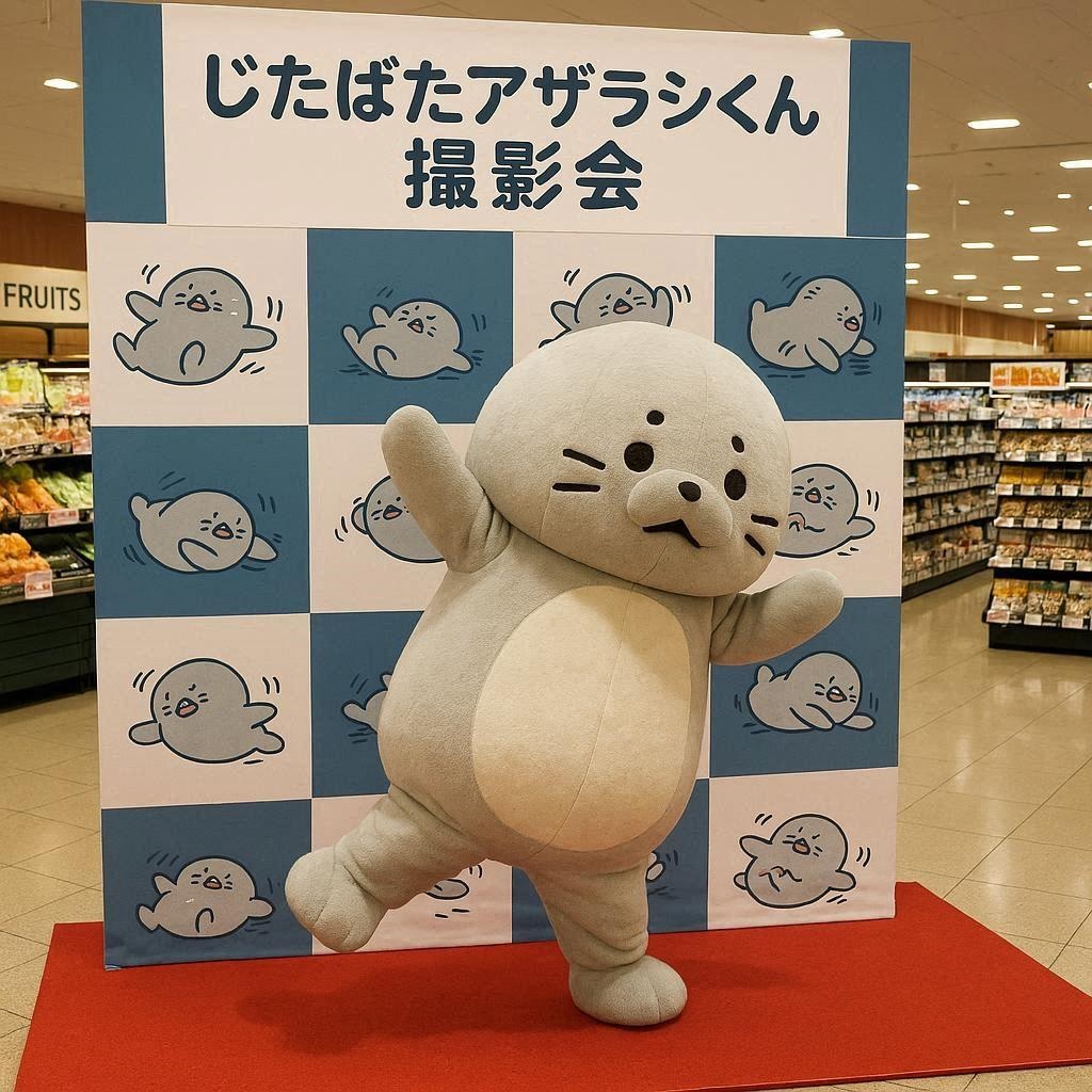 じたばたアザラシくん撮影会