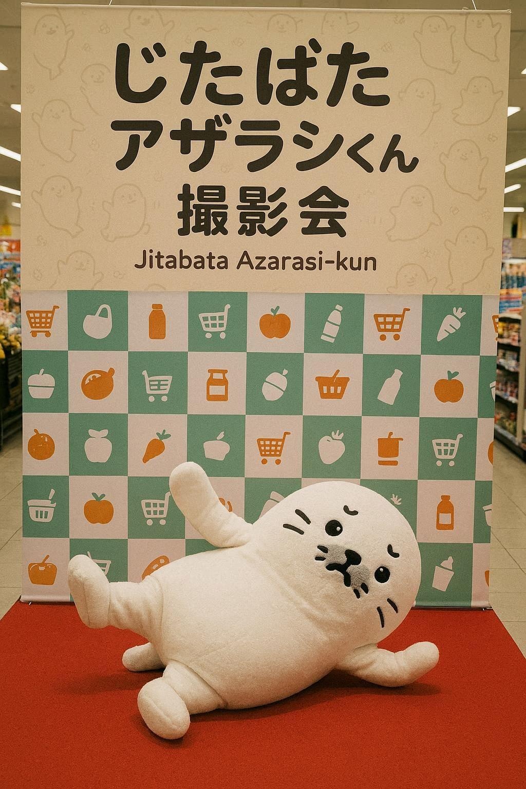 じたばたアザラシくん撮影会