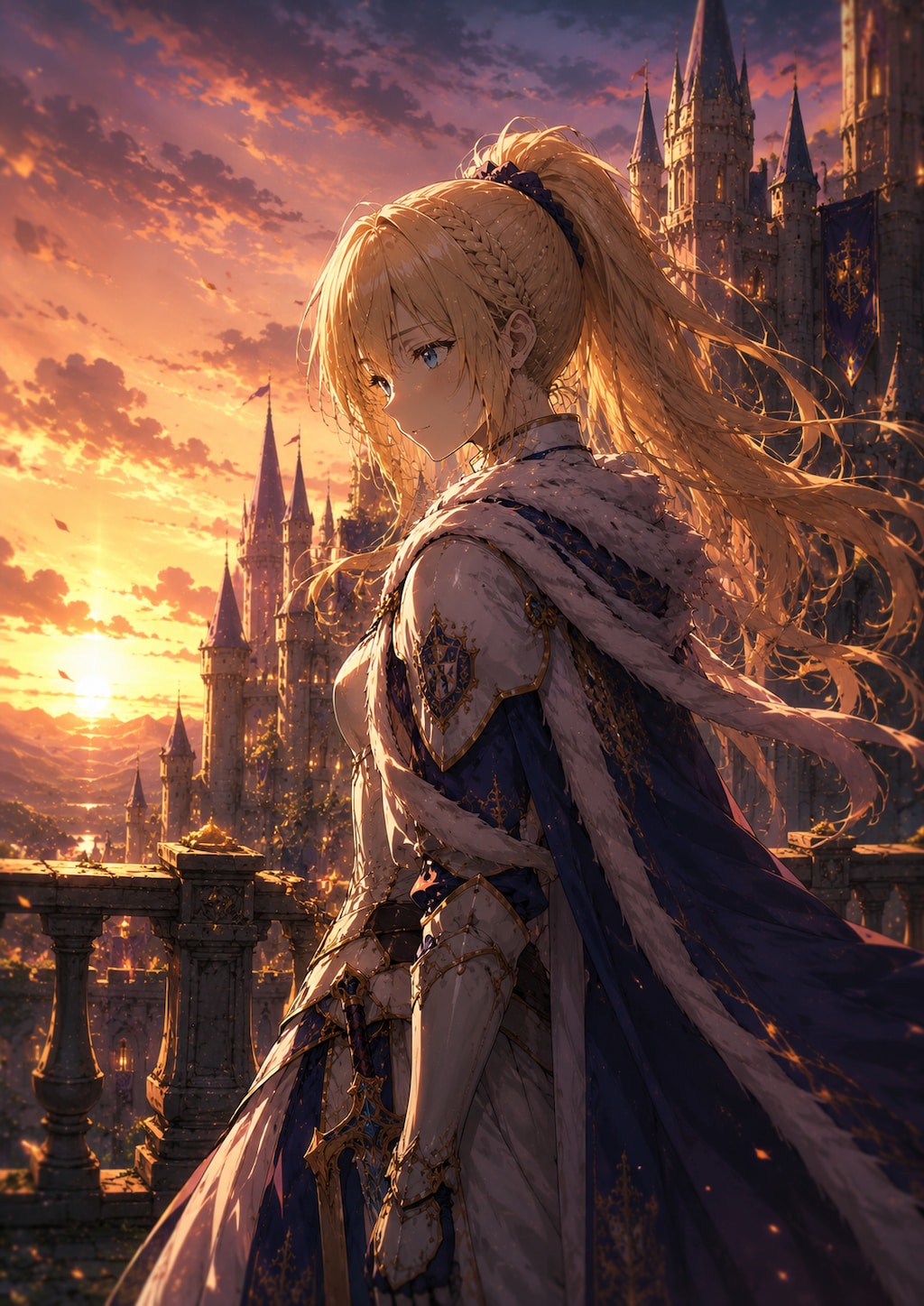 夕暮れ