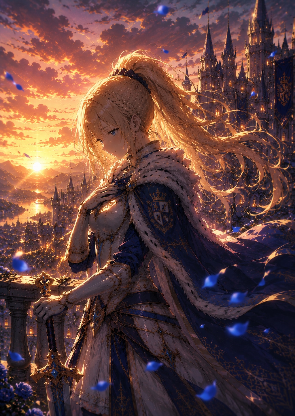 夕暮れ