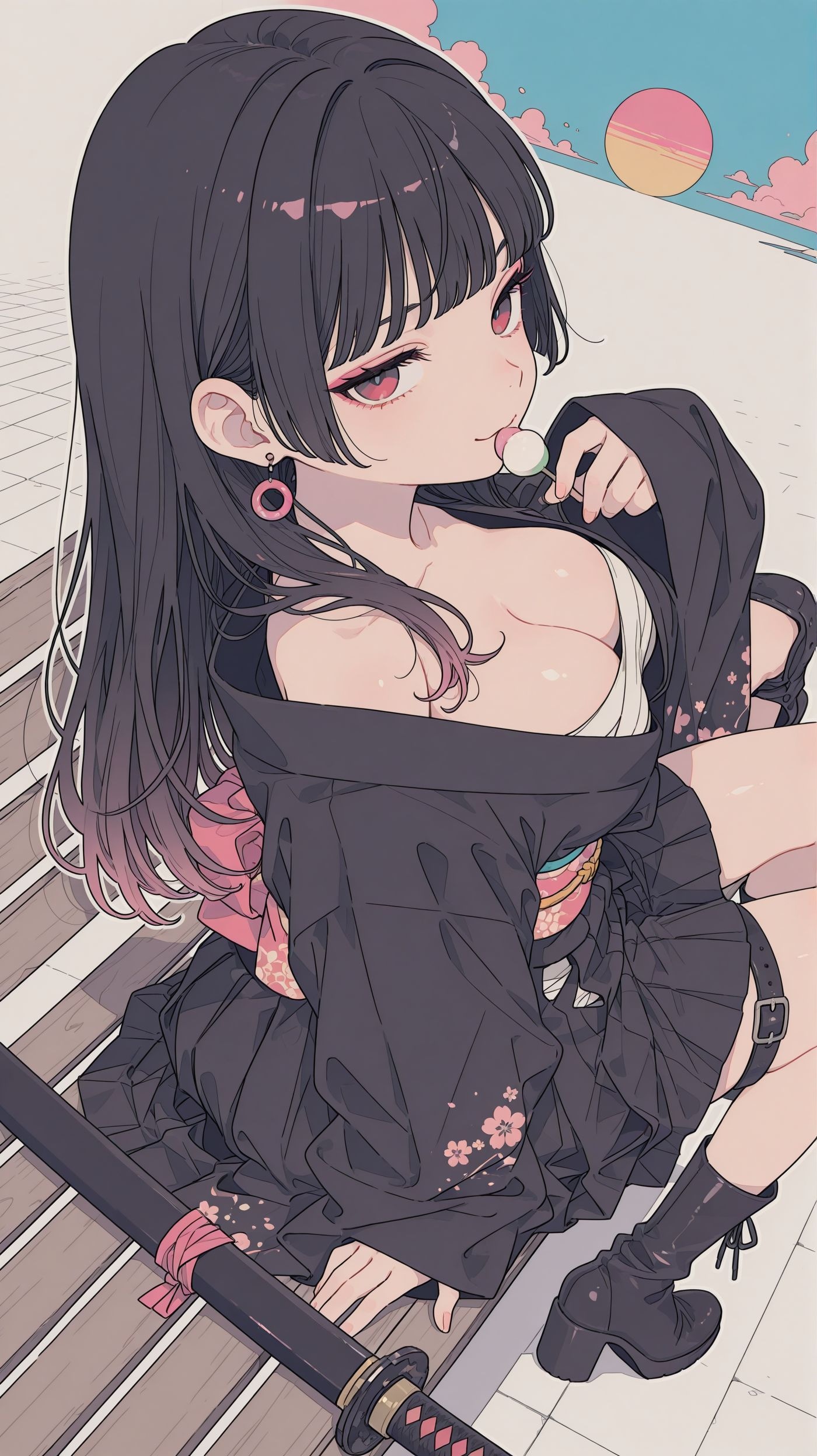 菊乃嬢 | の人気AIイラスト・グラビア