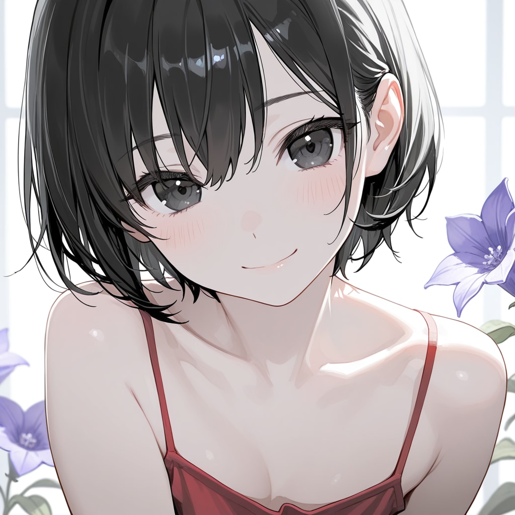 竜胆と微笑み(MOKA)