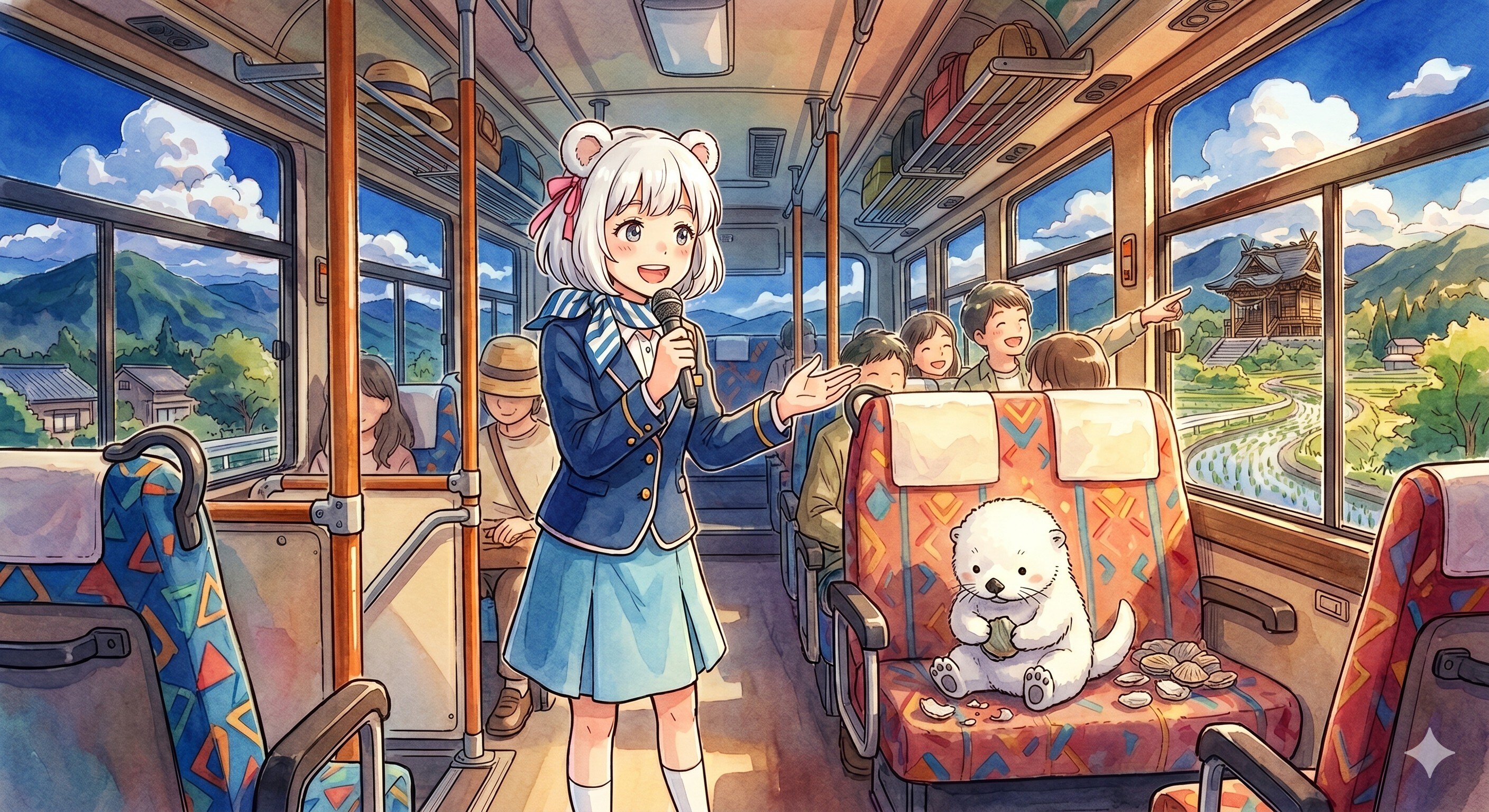 白くまバスツアー