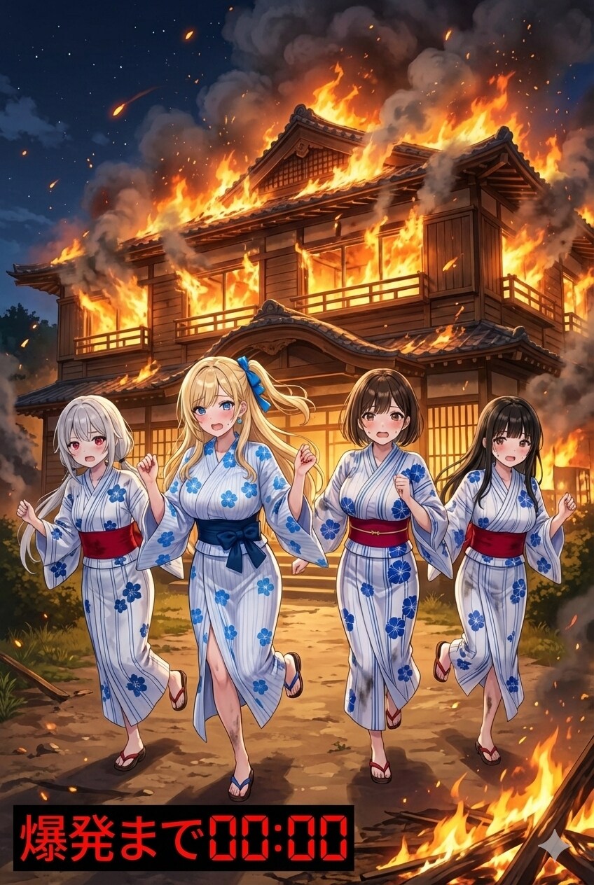 ば　く　は　つ　　するーーー！