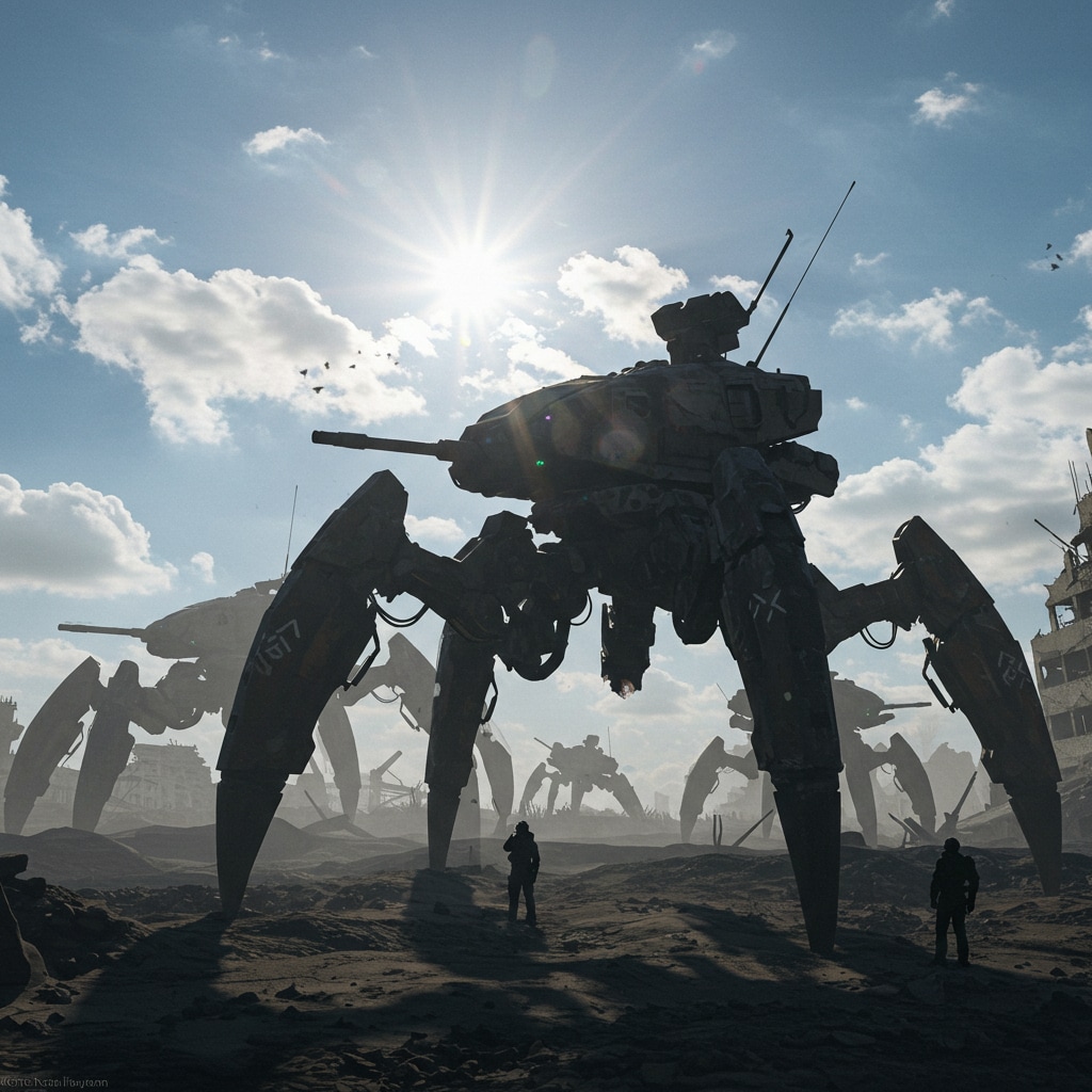 地球側の多脚戦車！