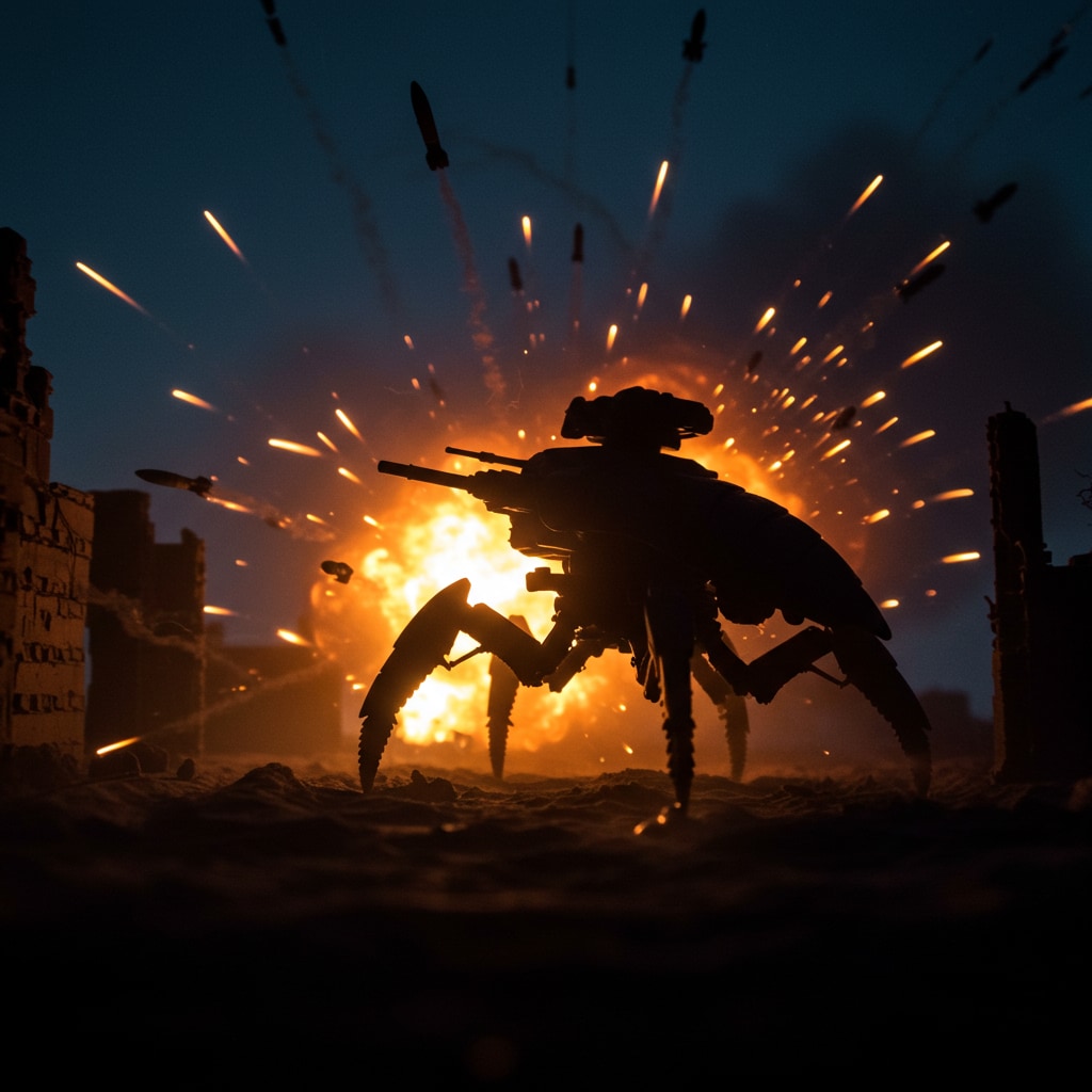 地球側の多脚戦車！