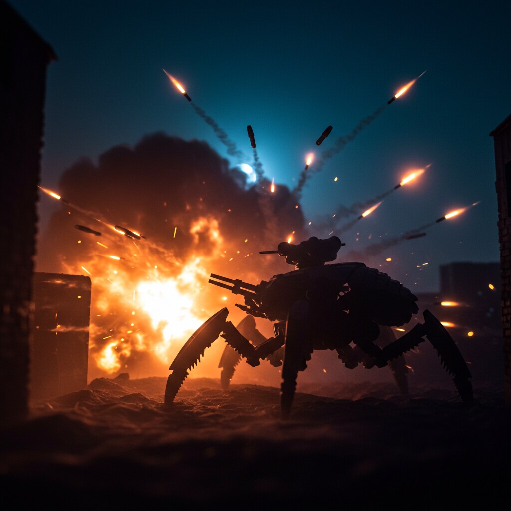 地球側の多脚戦車！