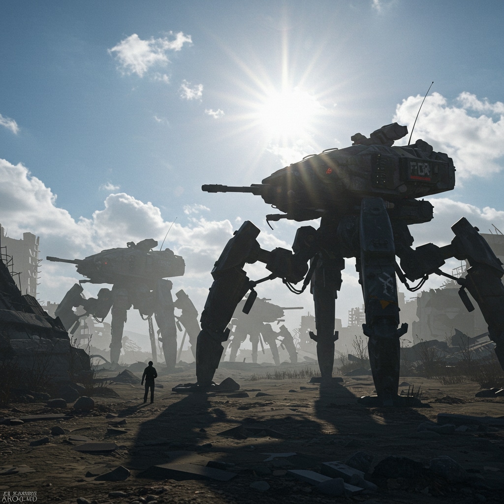 地球側の多脚戦車！